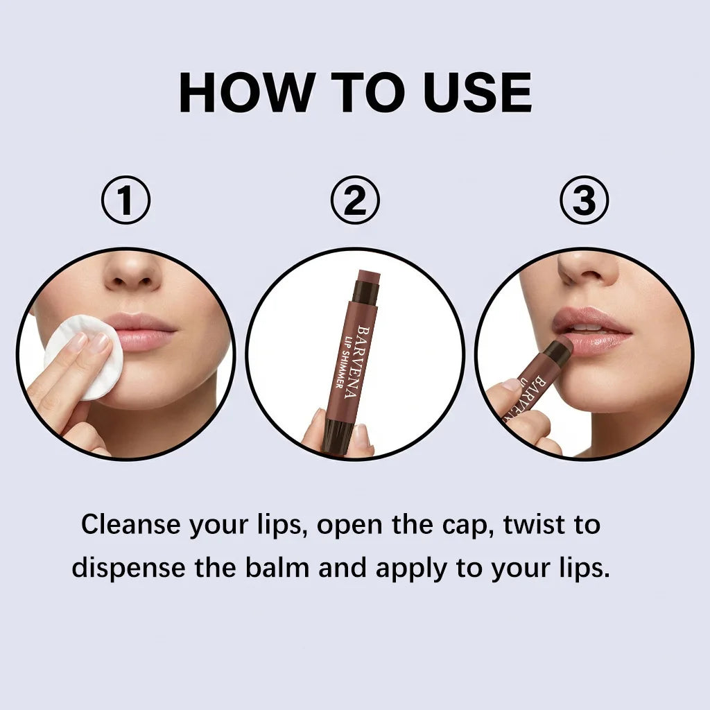 Shimmer Lip Balm – Hydrating, Plumping & Glossy Lip Care