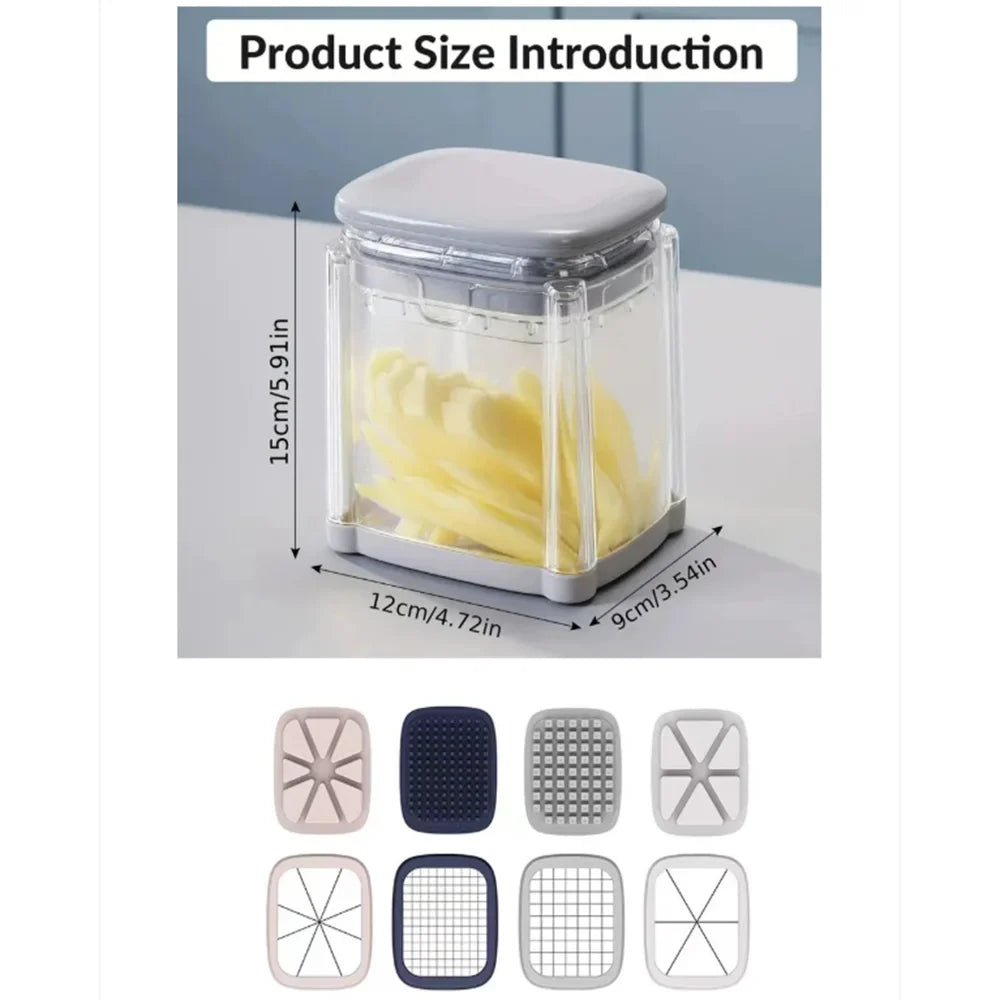 4-in-1 Stainless Steel Vegetable & Fruit Slicer Shredder