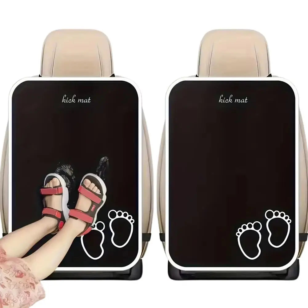 Car Seat Back Protector – Waterproof Anti-Kick Mat for Kids