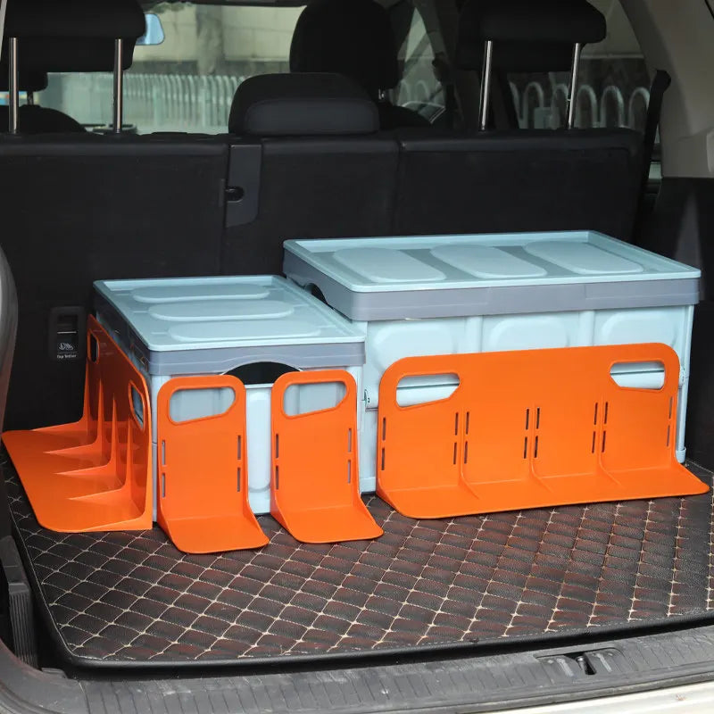 Car Trunk Organizer Rack – Shake-Proof Luggage Storage Holder