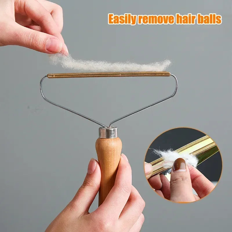 Manual Lint Remover & Pet Hair Brush for Clothes & Carpet