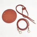 PU Leather Bucket Bag Base DIY Kit – Strap & Drawstring Set