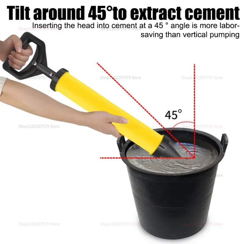 Caulking Gun Mortar Grouting Tool with 4 Nozzles | DIY