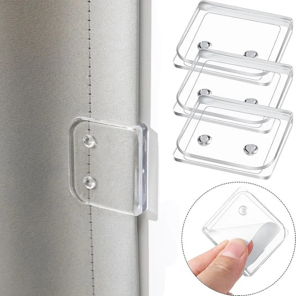 1 Shower Curtain Clips Anti Splash Spill Rings Clip Holder Waterproof