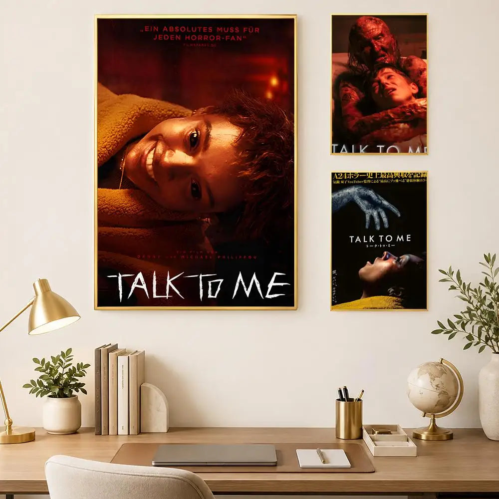 Talk to Me Movie Poster – Self-Stick HD PVC Wall Art