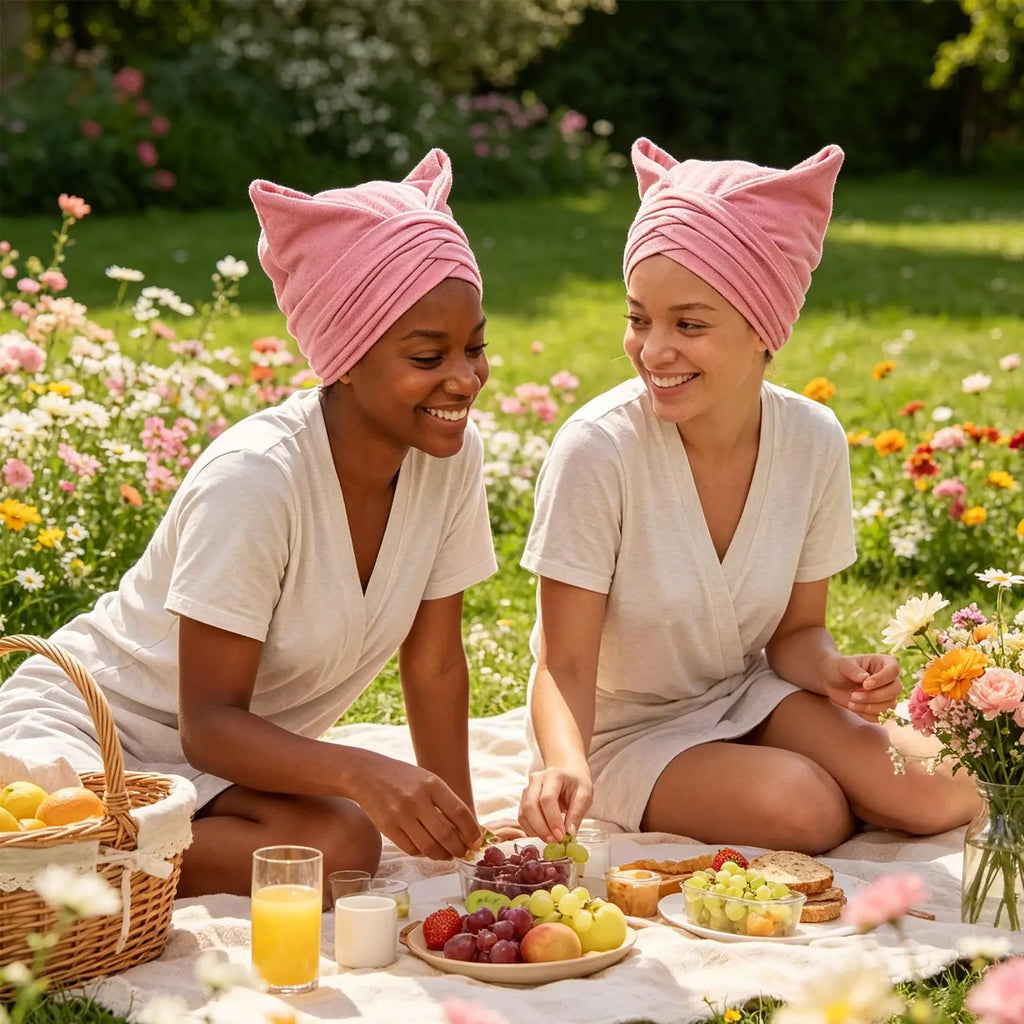 Anti-Frizz Absorbent Hair Towel Turban for Women