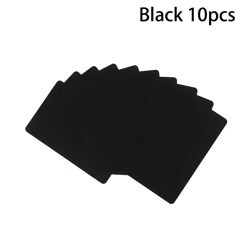 5 Black White NFC215 Cards Rewritable NFC NT-AG215 PVC Blank Easy