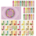 48-Piece Floral Lip Balm Set – Moisturizing & Brightening, 5g