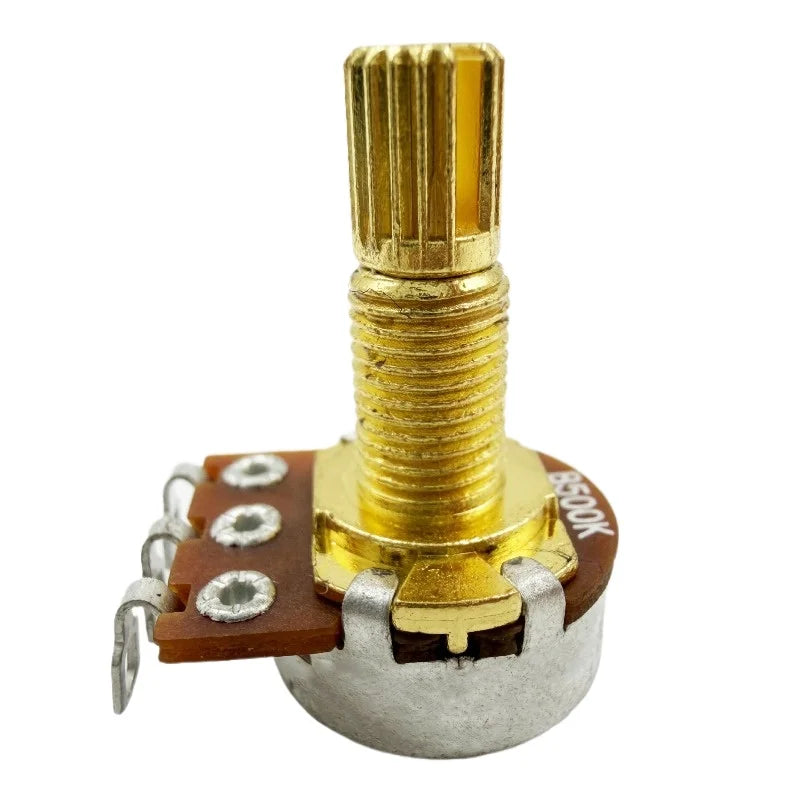 Long Shaft Guitar Potentiometers Pots Audio Tone Volume Switch