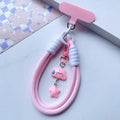 Handmade Acrylic Cloud Phone Lanyard & Keychain Pendant