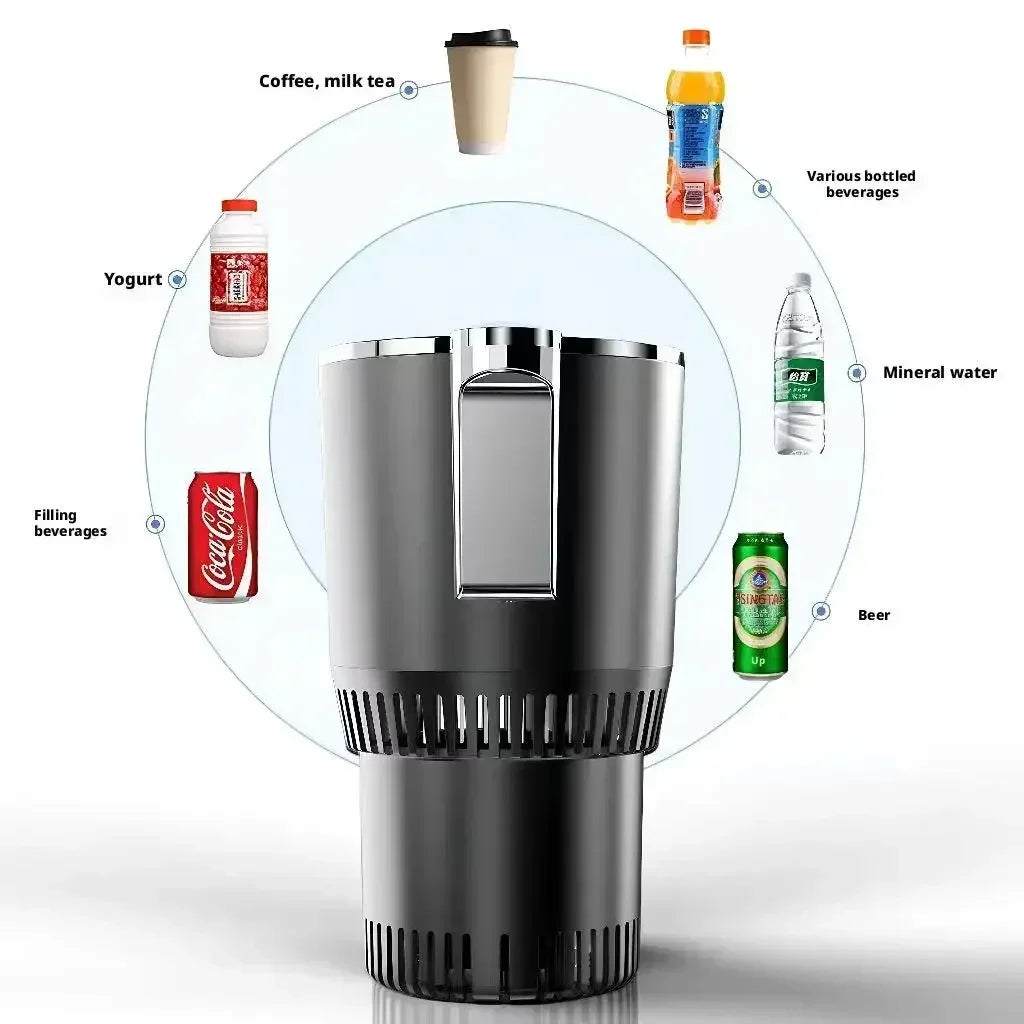 12V Smart Car Heating & Cooling Cup | Digital Temp Display