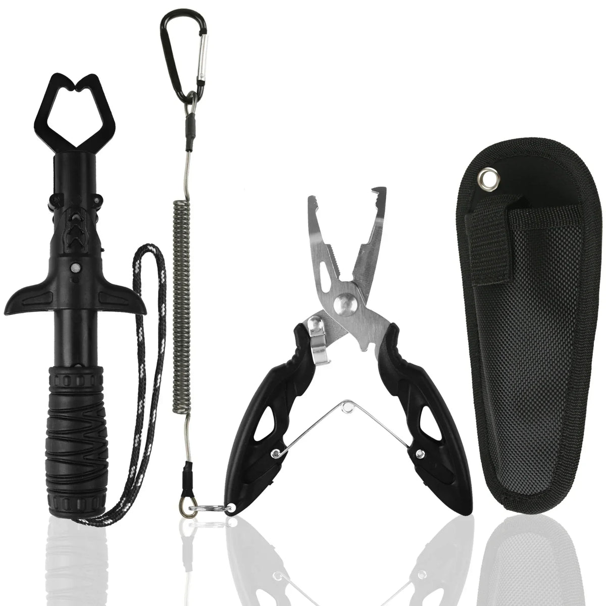 Silicone Mesh Fishing Landing Net | Retractable Handle