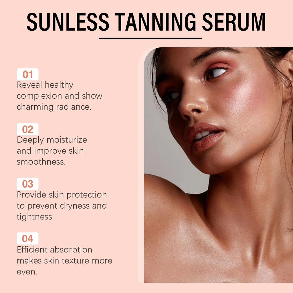 OceAura Self Tanner Serum – Sunless Tanning Booster 60ml
