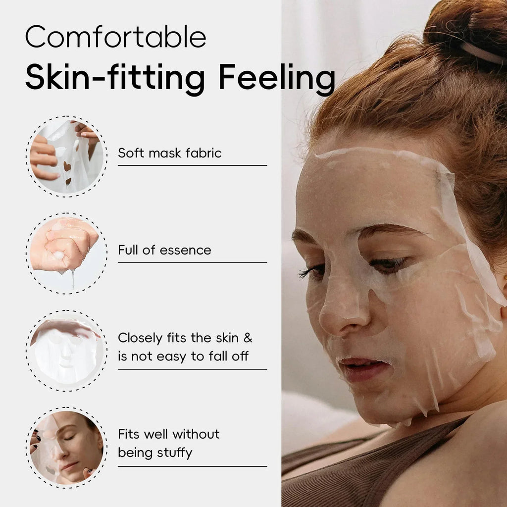 LAIKOU Snail Mucin Sheet Mask – Anti-Aging & Hydrating Skin