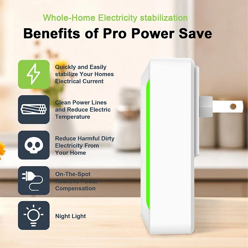 Electric Energy Saver Smart Power Portable Electricity Saving Box US