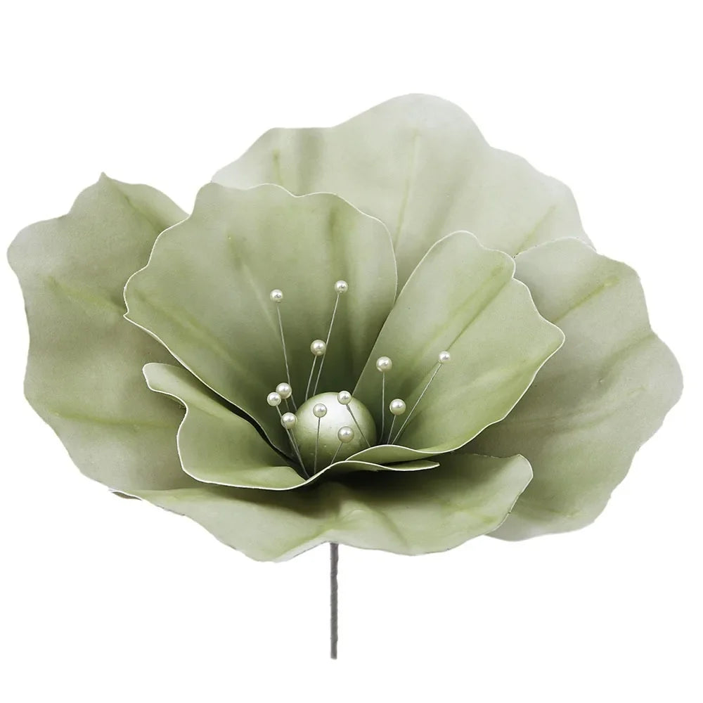 40cm Giant Artificial Poppy Flower – Wedding & Party Décor