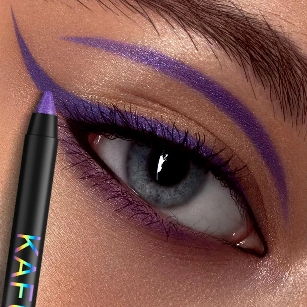 FUNPARK Glitter Metallic Eyeliner Pen – Waterproof, 10 Colors
