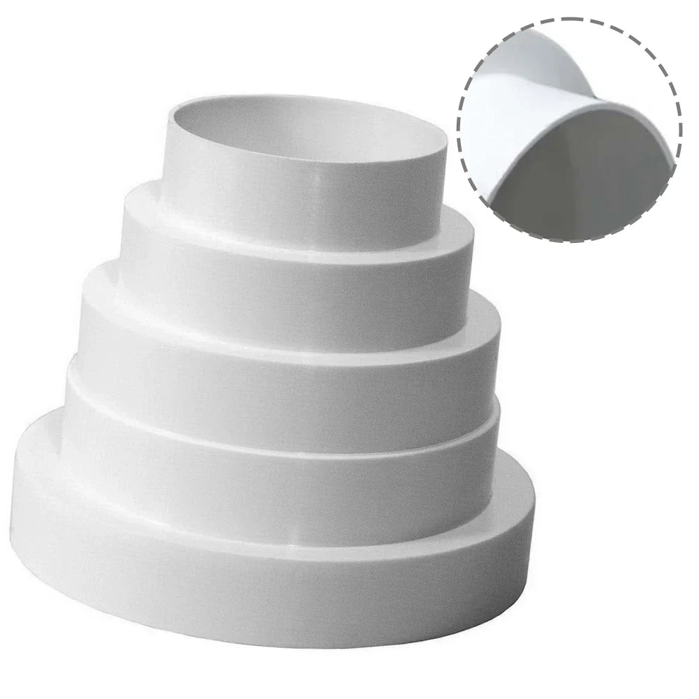 Duct Reducer Pipe Connector 80–150mm | LEENKEA Air Duct Fitting