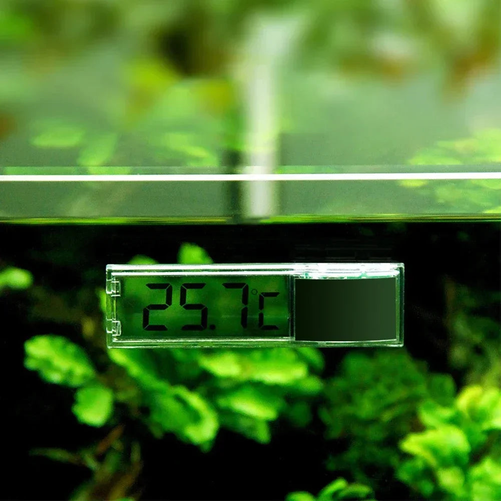 Electronic Fish Tank Temperature Waterproof Aquarium Thermometer 3D