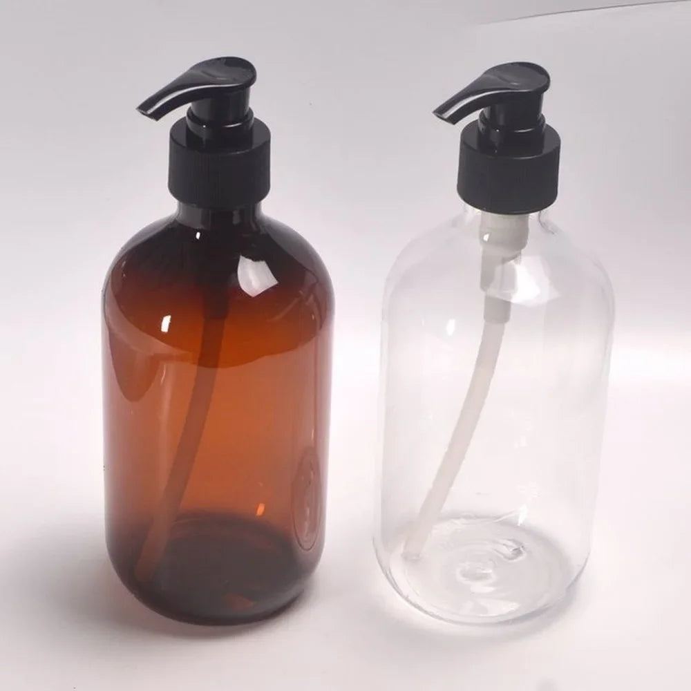 Refillable Plastic Spray Bottles 300ml 500ml | Flip-Top Dispenser