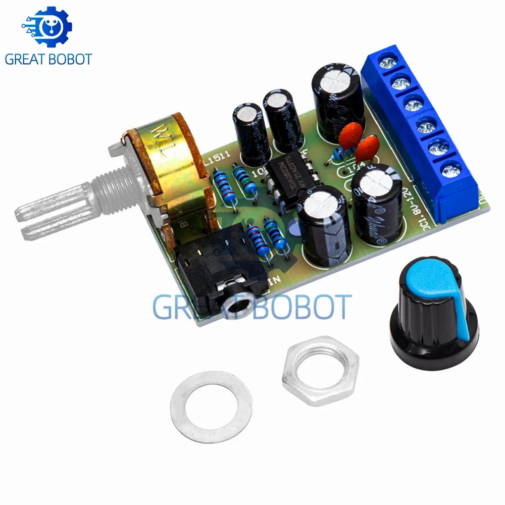 TDA2822M Stereo Audio Amplifier Board – Dual Channel AMP Module