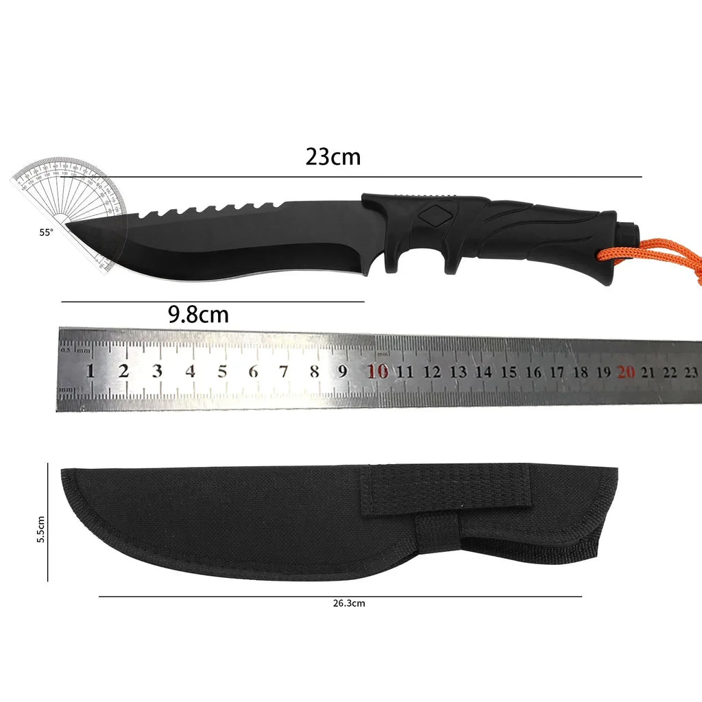 Fixed Blade Camping Knife – Stainless Steel EDC Survival Knife