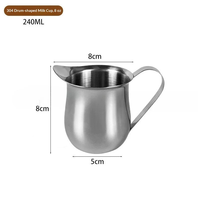 Coffee Milk Frothing Pitcher Cup Stainless Steel Espresso Creamer