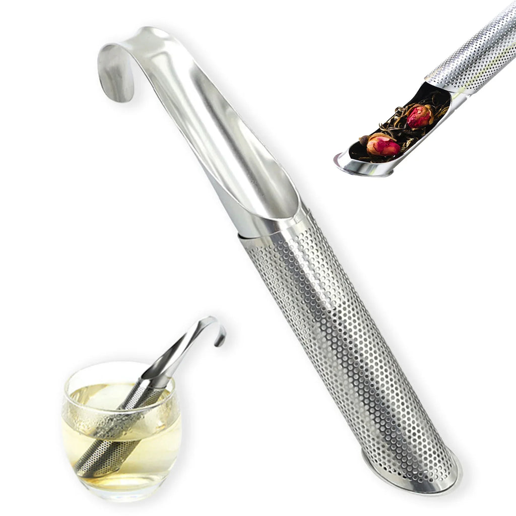 Stainless Steel Tea Infuser with Hook | Loose Leaf Diffuser