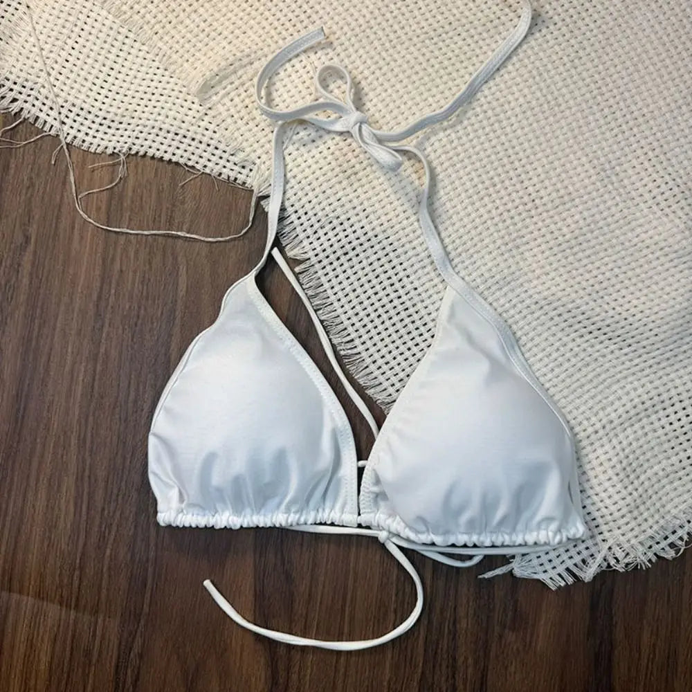 3-Piece Crochet Knit Swimsuit Set | Long Sleeve Beach Cover Up