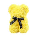 Eternal Rose Teddy Bear Artificial Flower Birthday Anniversary Decor