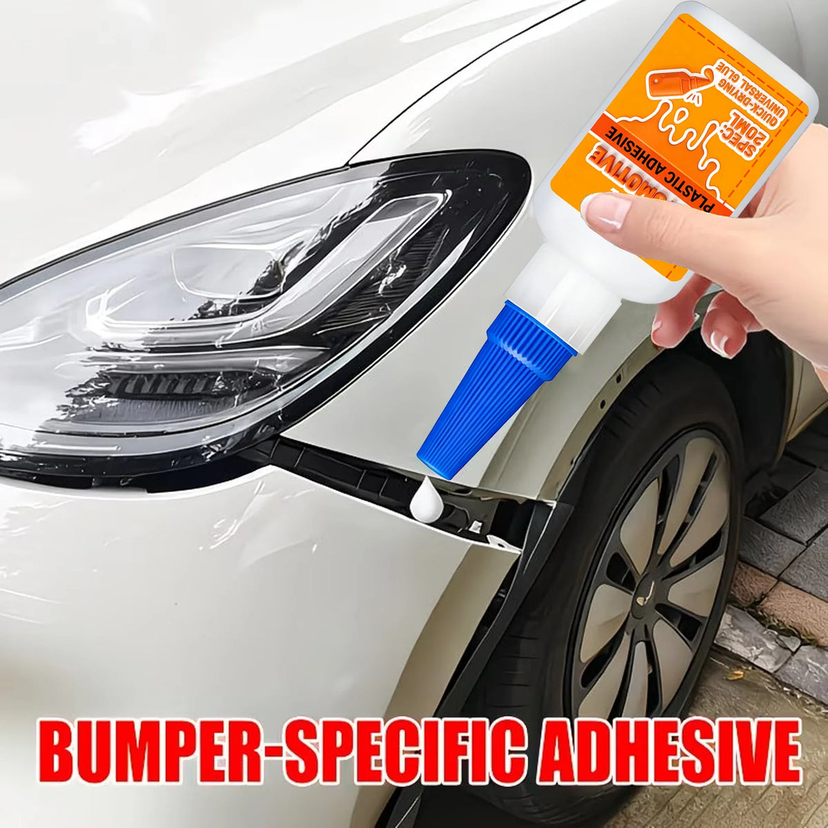 Automotive Plastic Adhesive – Universal Quick-Dry Car Repair Glue