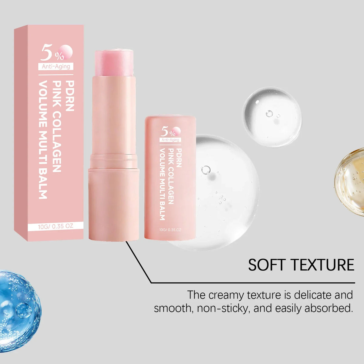 PDRN Pink Collagen Multi Volume Balm Stick – Face & Neck
