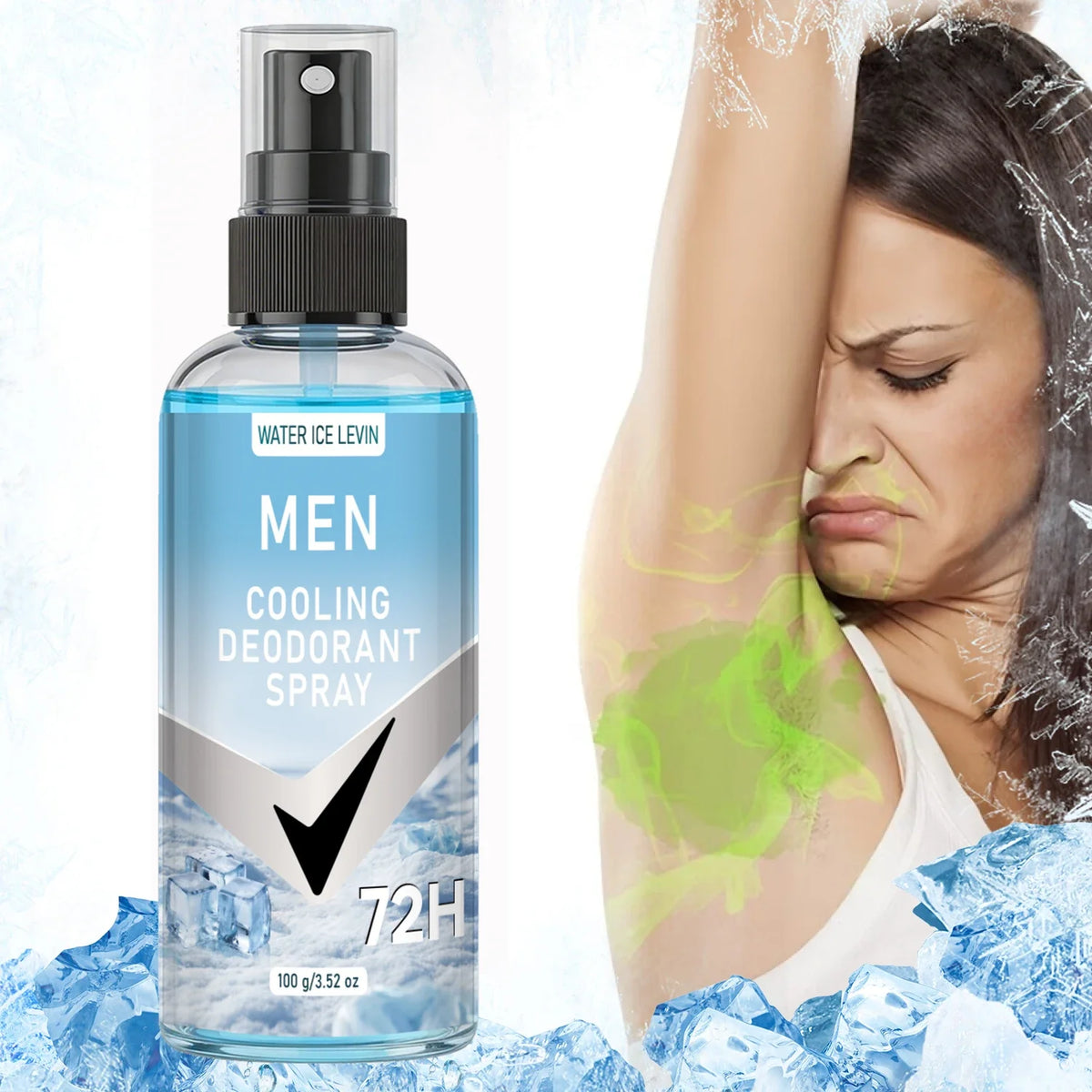 Men's Cooling Deodorant Spray with Niacinamide | 100ml