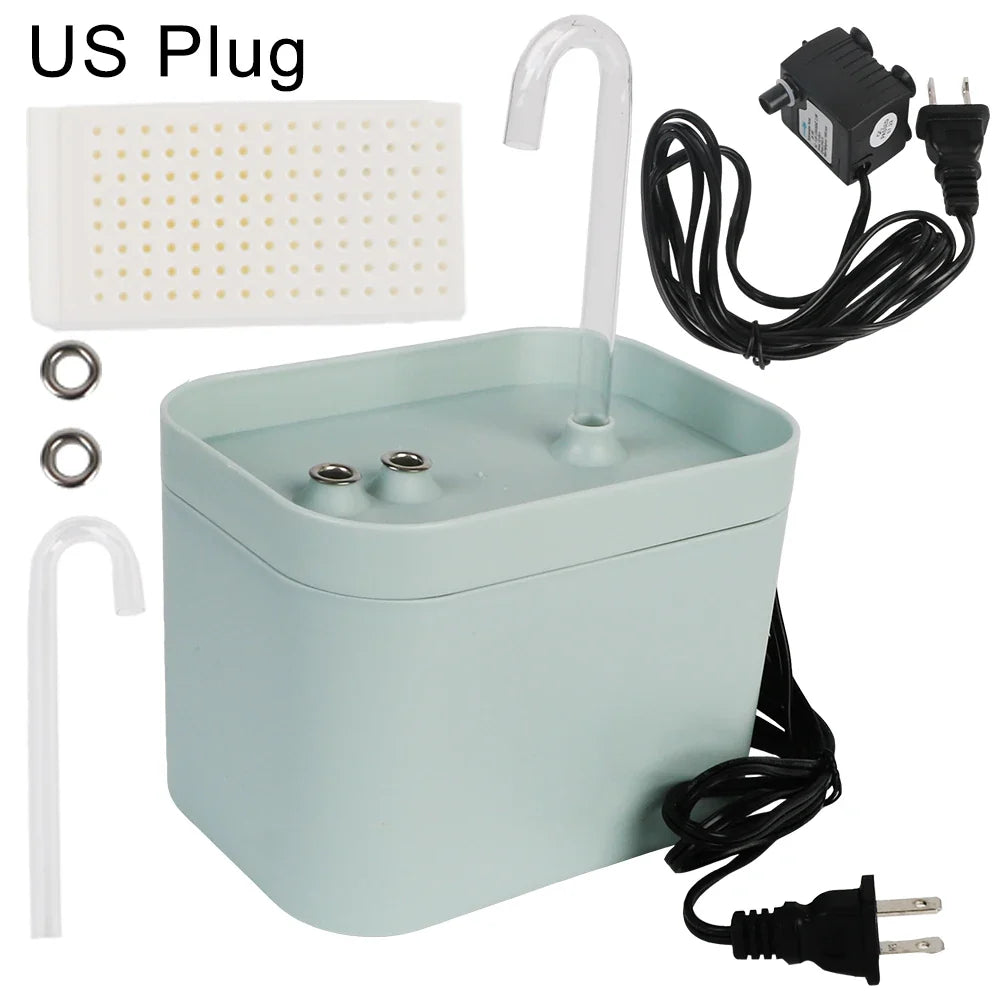 1.5L Electric Cat Water Fountain – Auto Filter & Silent Pump