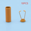 10-Pack Metal Cord End Locks for Bags, Shoes & Garments