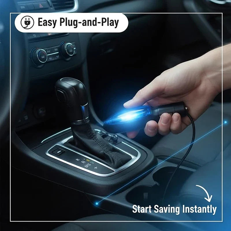 12V Car Fuel Saver Plug – Voltage Stabilizer & Eco Accessory