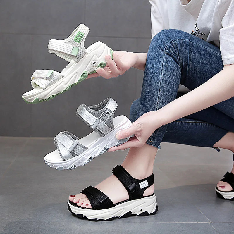 Women's Non-Slip Platform Sandals | Casual Beach Sport Shoes