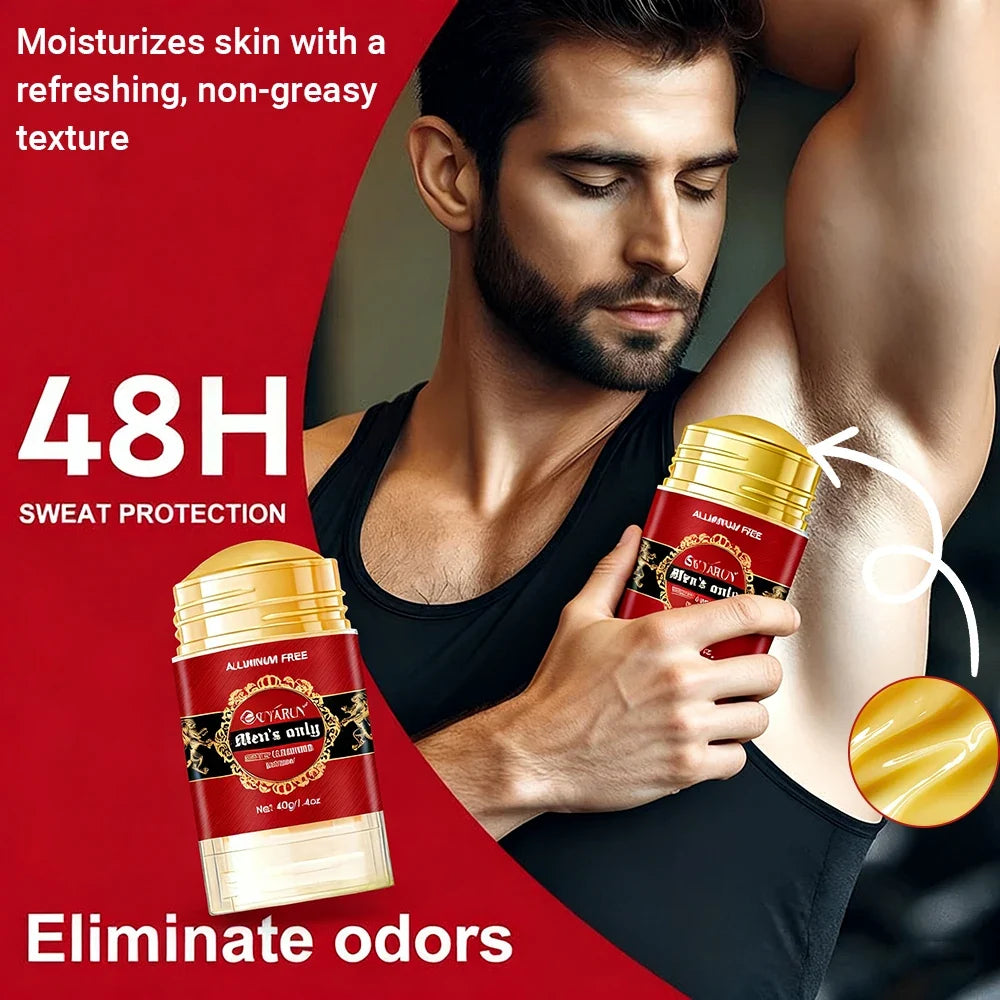 SUYARUN Natural Deodorant Stick – 48H Freshness, Sensitive Skin