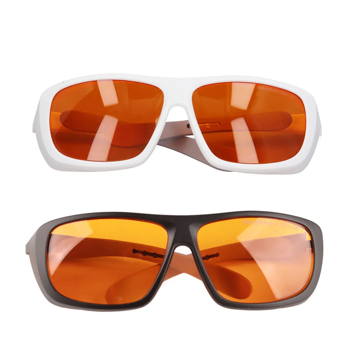 Laser Safety Goggles Plastic Easy Clean Glasses Attenuation Rate 180