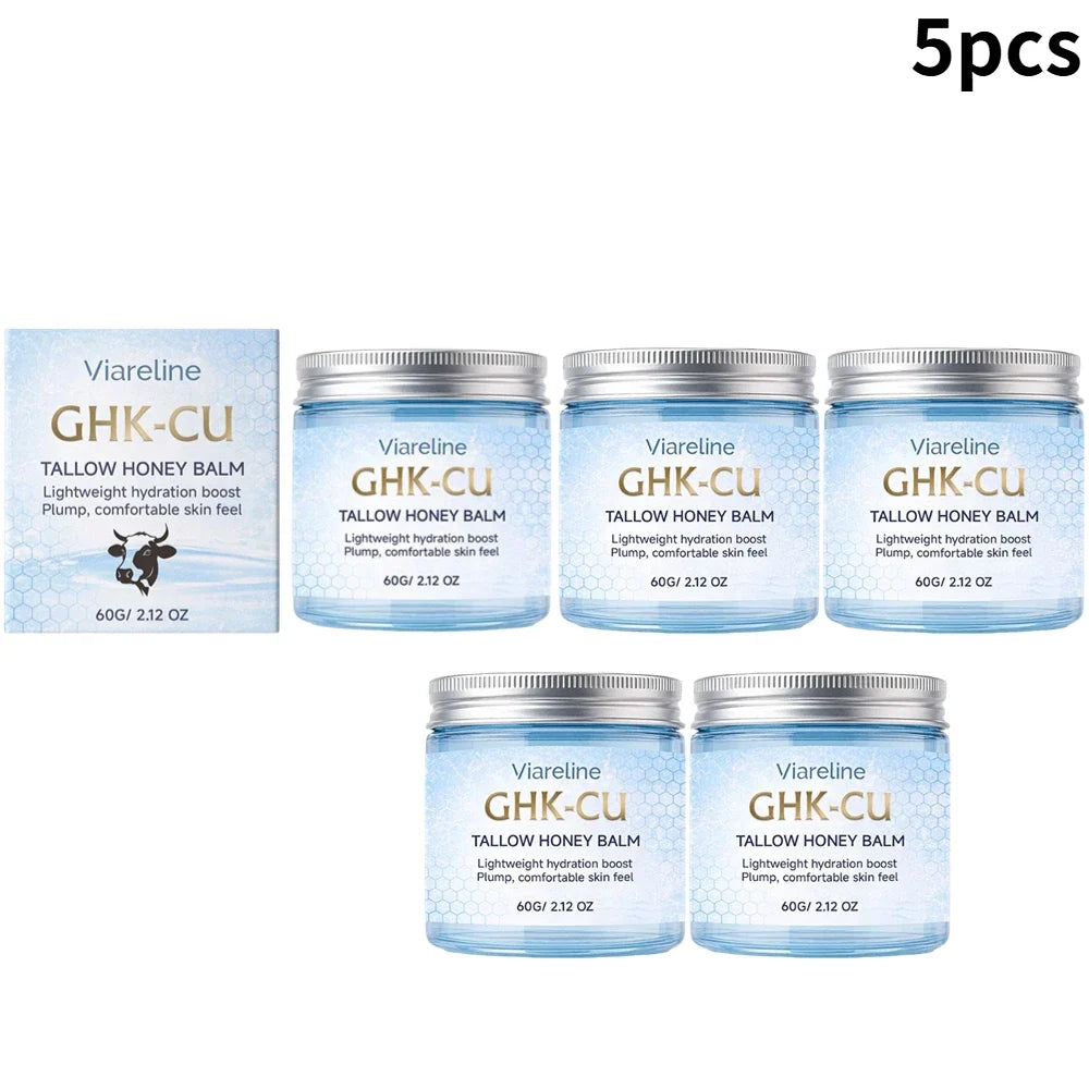 GHK-Cu Copper Peptide Tallow Balm Facial & Body Cream – 60g