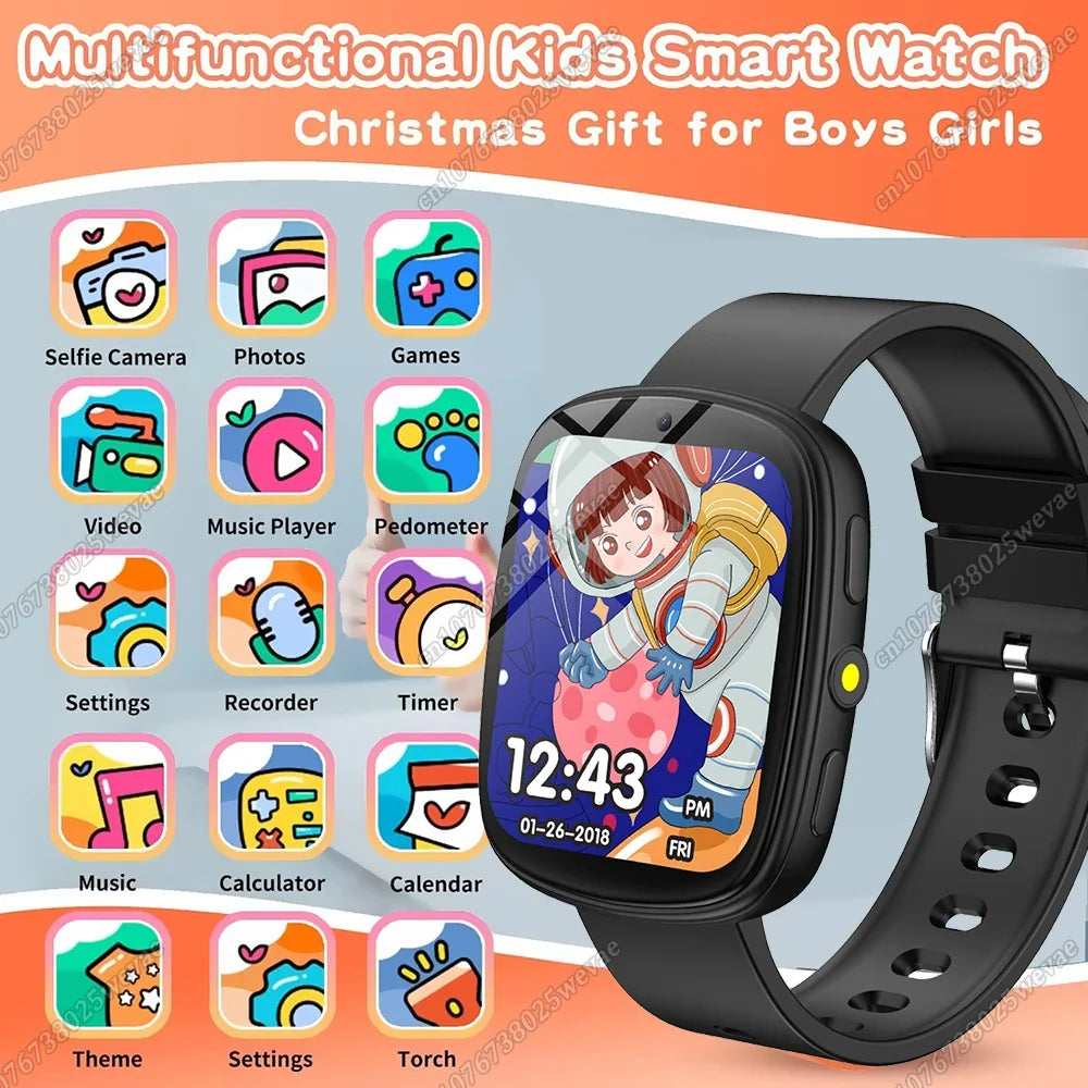 Kids Smartwatch | 22 Games, HD Camera, Sleep Monitor & Alarm