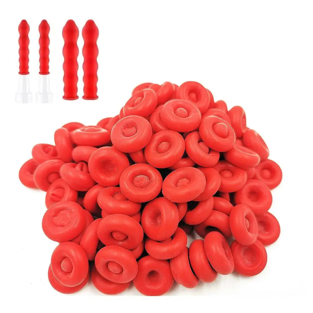 Caulking Gun Nozzles Cap Red Caulk Saving Saver Tube Covers Sealing