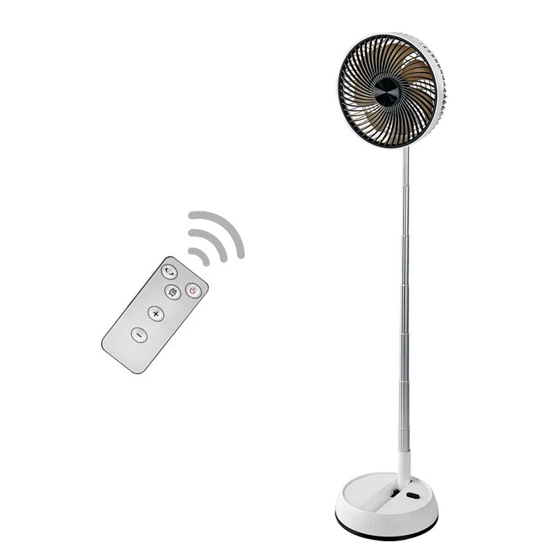 5400mAh Rechargeable Tower Fan | Remote, Timer, Oscillating
