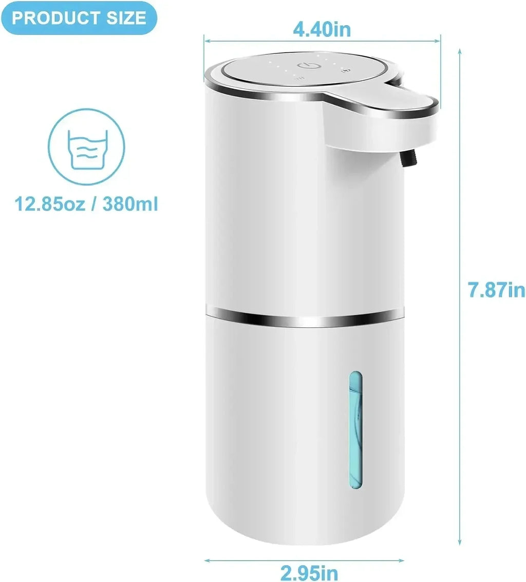 HOMEFISH Touchless Foaming Soap Dispenser 380ml USB Rechargeable