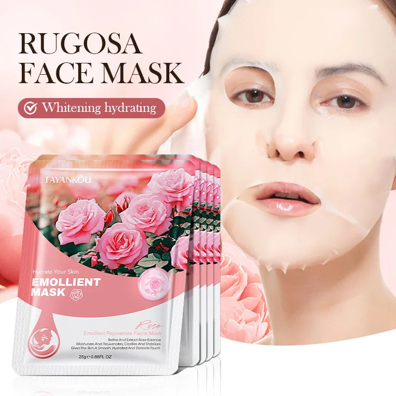 10-Pack Fruit Face Masks – Moisturizing, Brightening & Firming