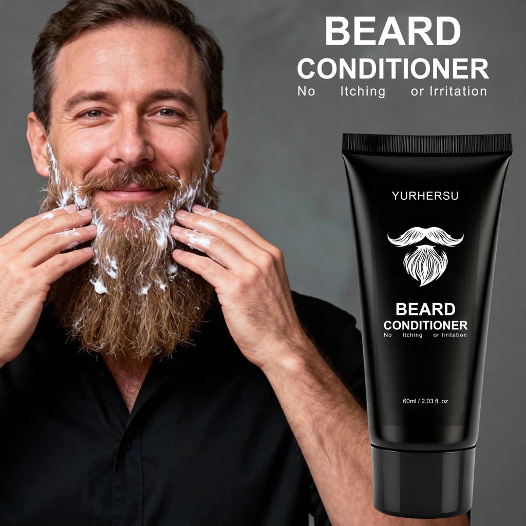 YURHERSU Beard Balm Leave-In Conditioner – Soften & Tame 60g