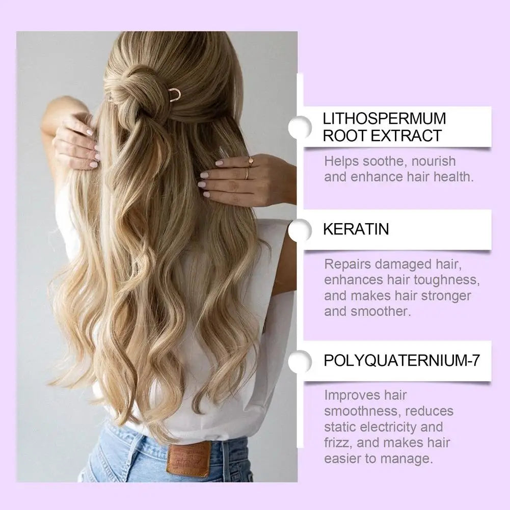 Purple Hair Mask – Toning Deep Conditioner for Blonde & Gray Hair