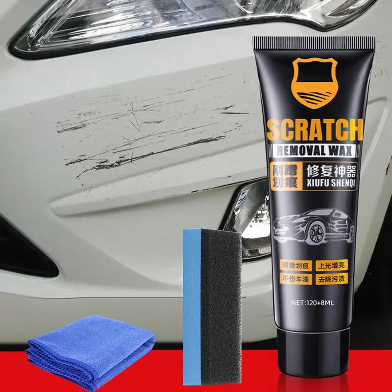 Car Scratch Removal Wax Paint Sponge Auto Remove Marks Reconditioning