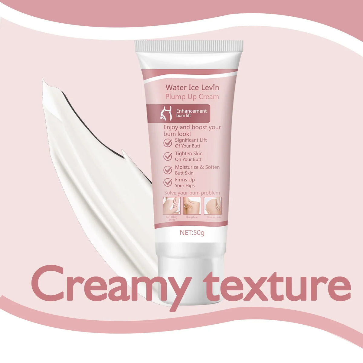 Hyaluronic Acid Butt Lifting & Firming Cream – 50g