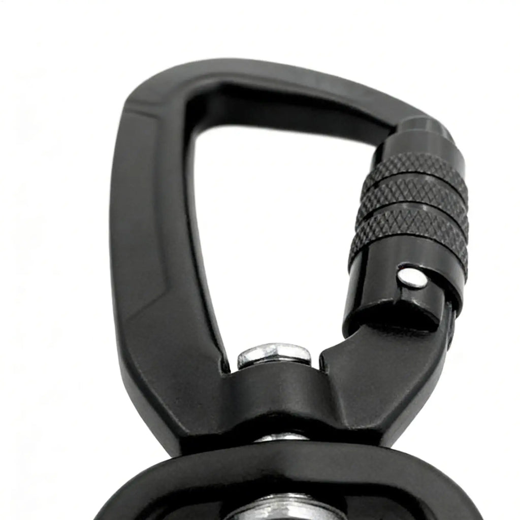 Aluminum Alloy Swivel Carabiner D-Ring Clip | Camping Hiking